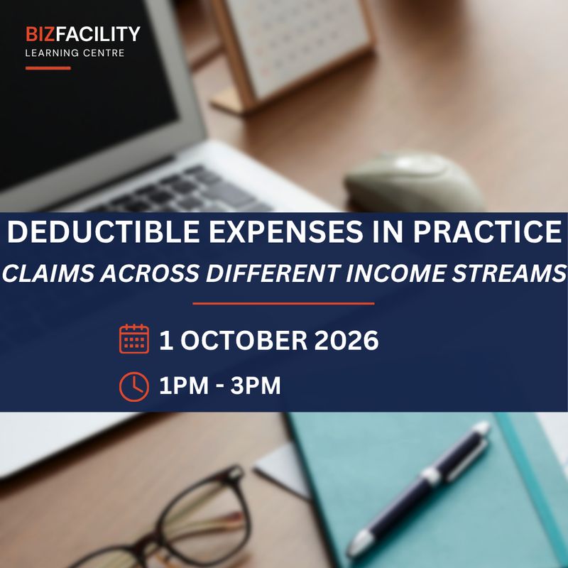 Deductible Expenses in Practice: What Can Be Claimed Across Different Income Streams Webinar