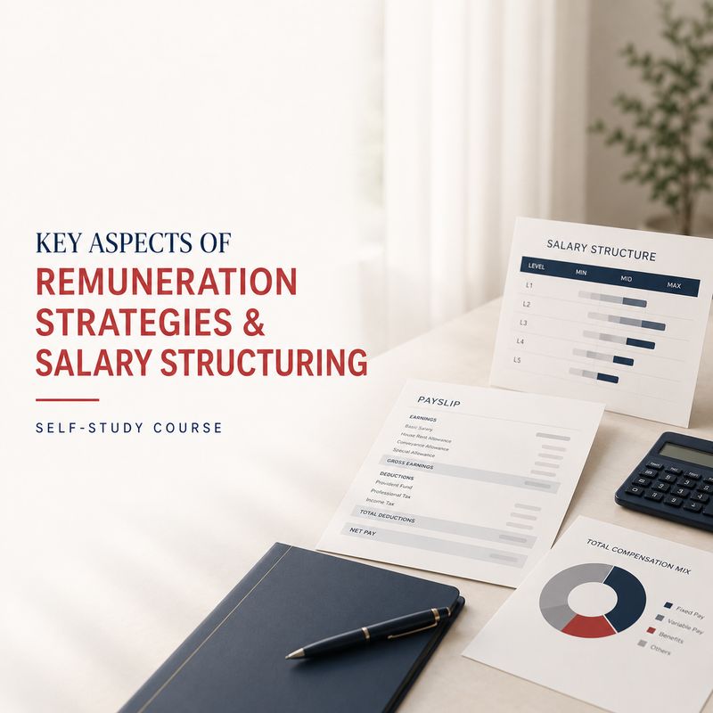 Key Aspects of Remuneration Strategies &amp; Salary Structuring Course