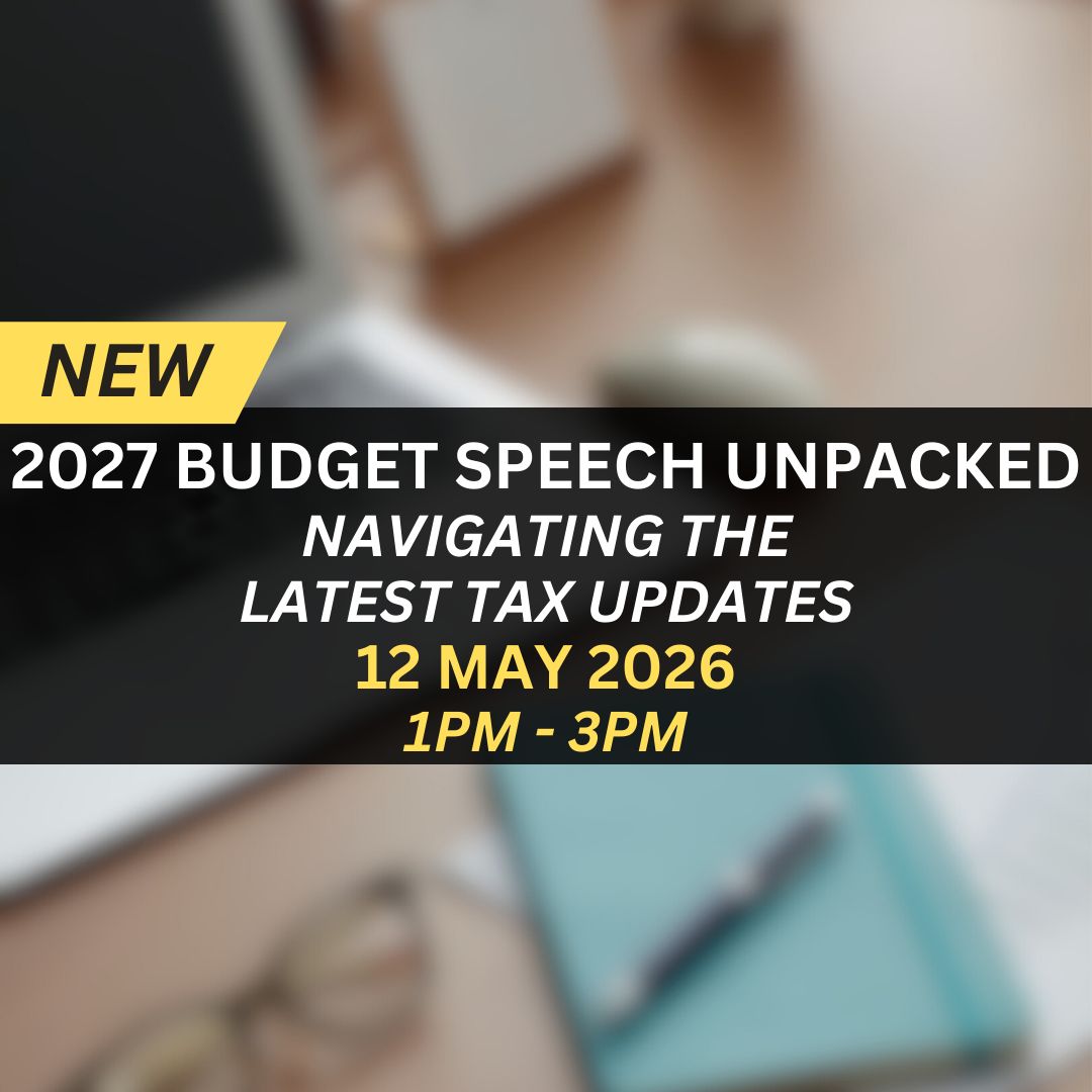 2027 Budget Speech Unpacked: Navigating the Latest Tax Updates Webinar 2027 Budget Speech Unpacked: Navigating the Latest Tax Updates Webinar