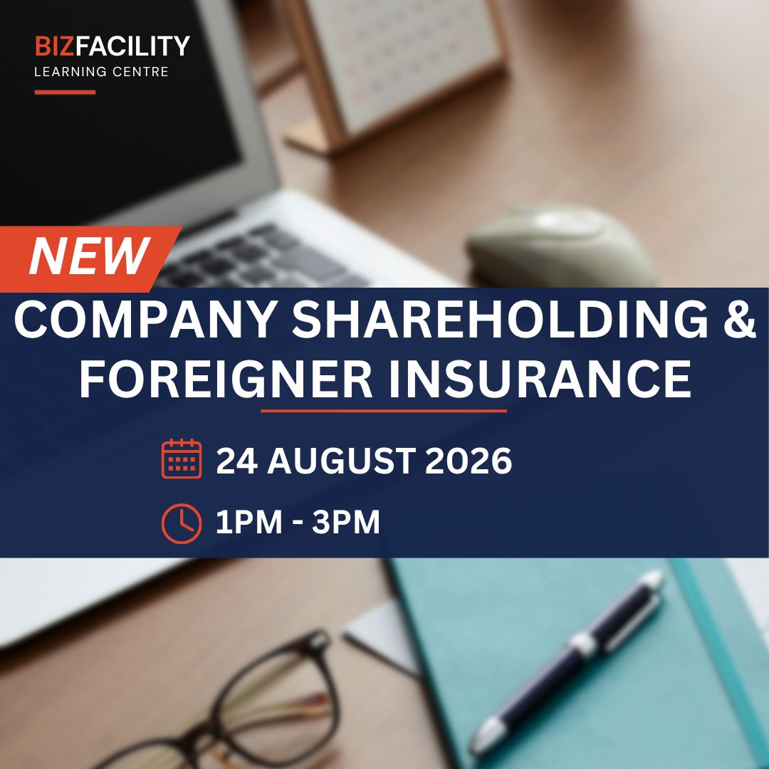 Company Shareholding & Foreigner Insurance Webinar Company Shareholding & Foreigner Insurance Webinar