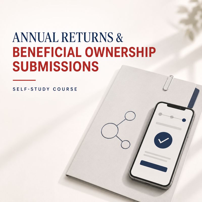 Annual Returns &amp; Beneficial Ownership Submissions Course