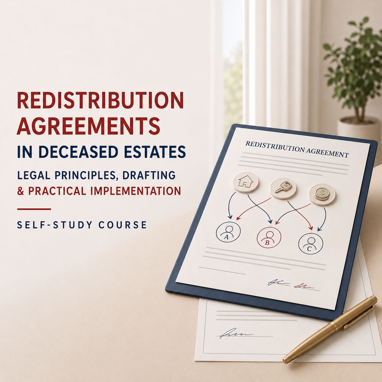 Redistribution Agreements in Deceased Estates: Legal Principles, Drafting &amp; Practical Implementation Course