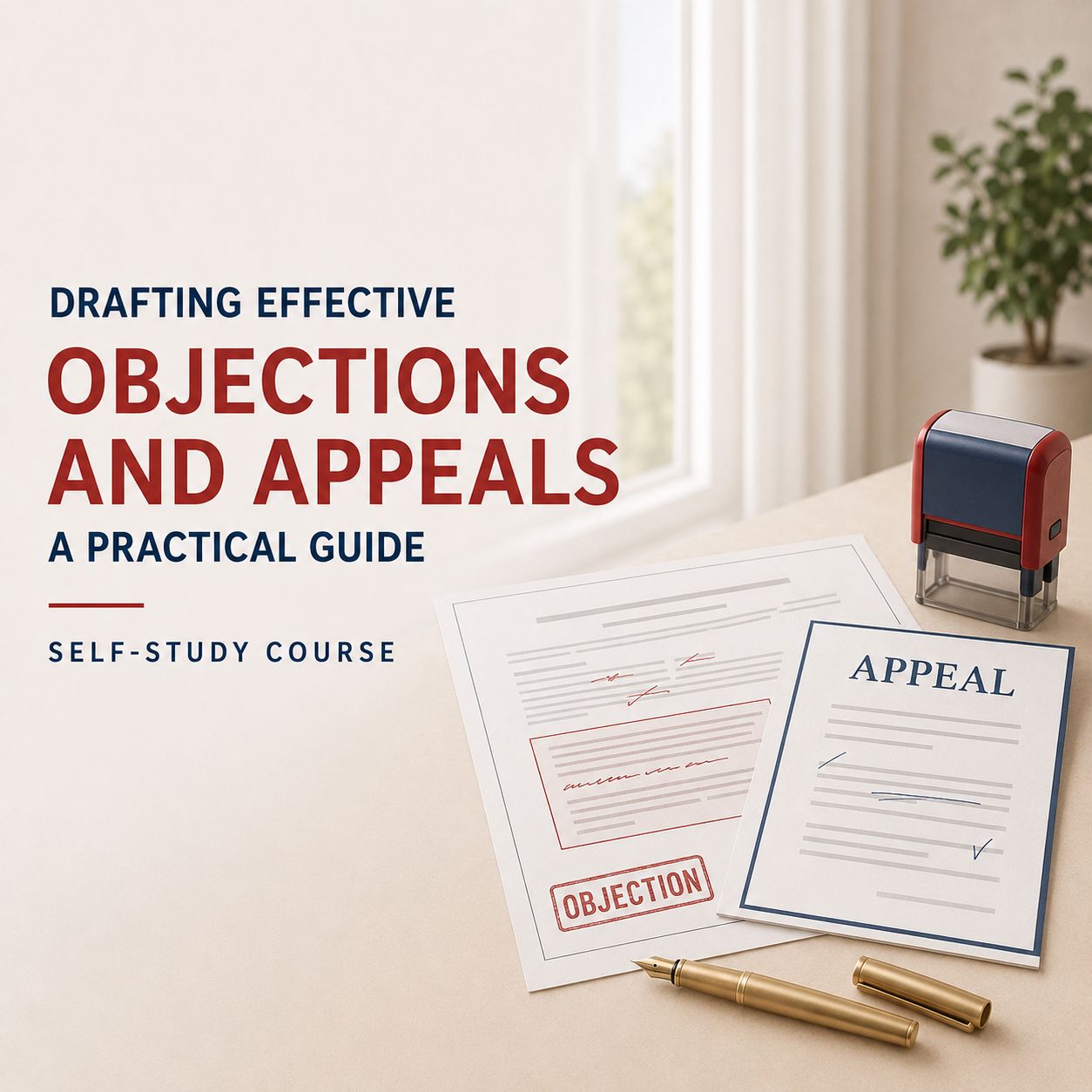 Drafting Effective Objections and Appeals: A Practical Guide Course