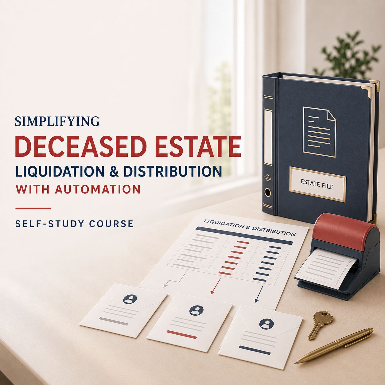 Simplifying Deceased Estate Liquidation &amp; Distribution with Automation Course