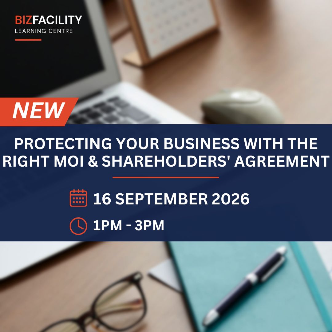 Protecting Your Business with the Right MOI & Shareholders' Agreement Webinar Protecting Your Business with the Right MOI & Shareholders' Agreement Webinar