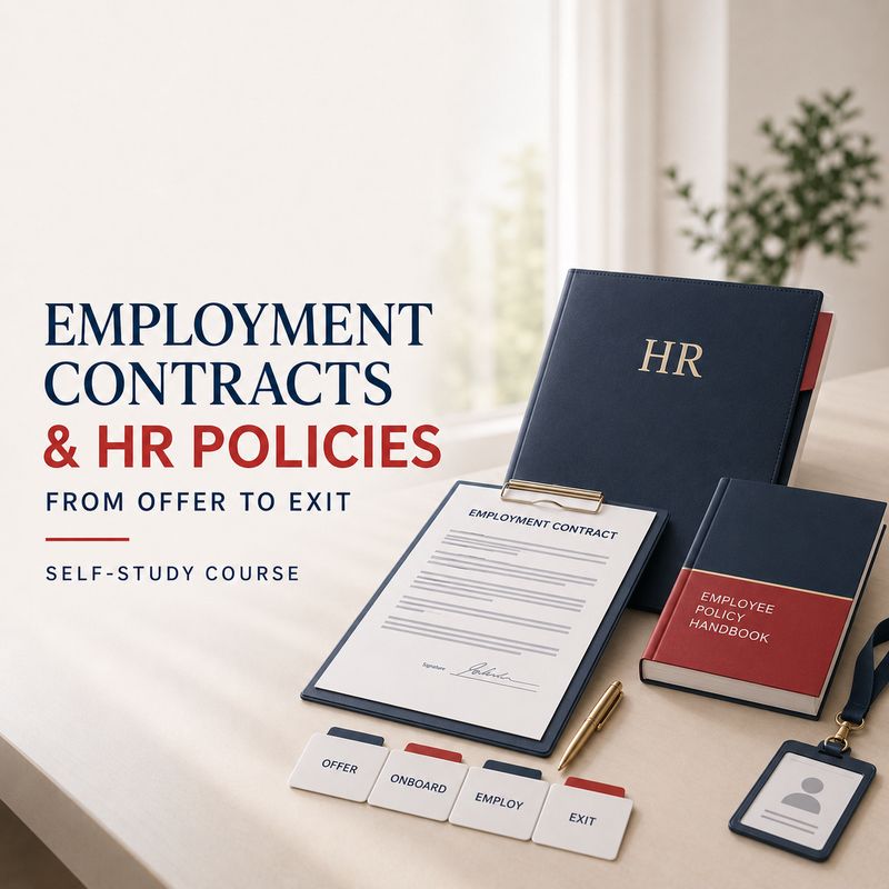 Employment Contracts &amp; HR Policies: From Offer to Exit Course