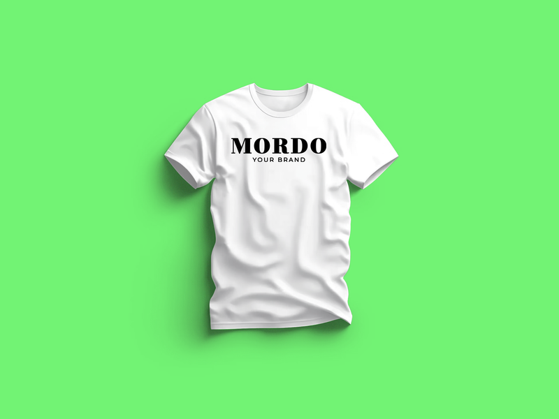T-SHIRT KOSZULKA MORDO - Biała