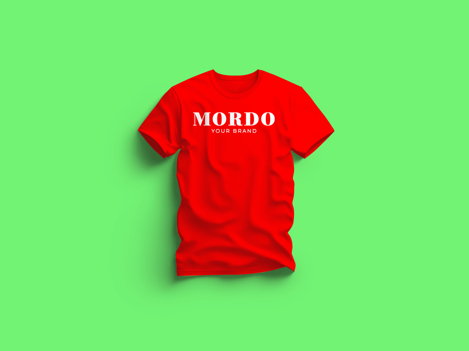 T-SHIRT KOSZULKA MORDO - Czerwona