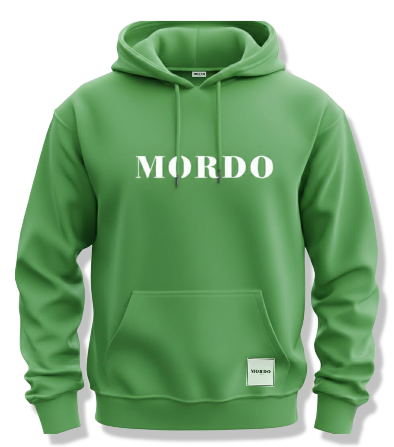 BLUZA Z KAPTUREM - MORDO  - HOODIE  - Zielona