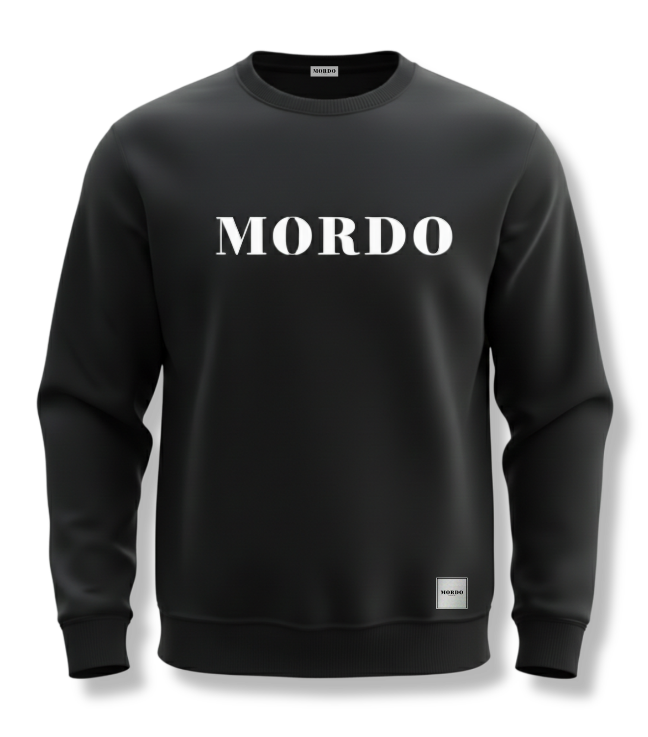BLUZA CREWNECK MORDO - Czarna bez kaptura