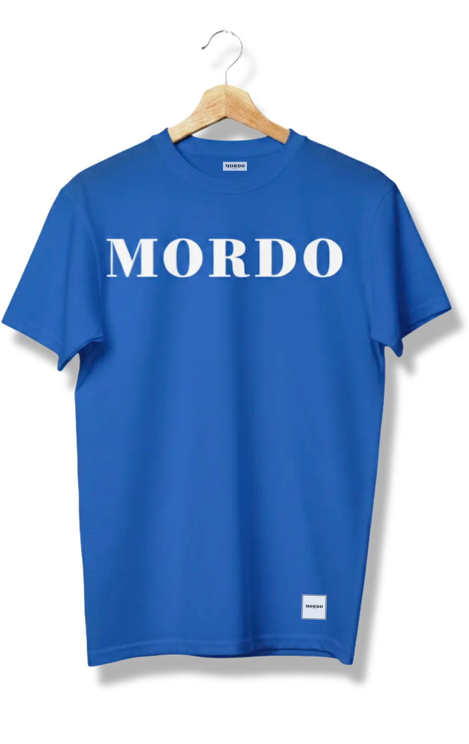 T-SHIRT KOSZULKA MORDO - Niebieska