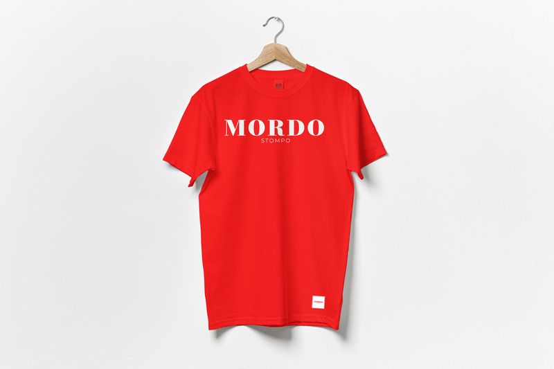 T-SHIRT KOSZULKA MORDO - Czerwona