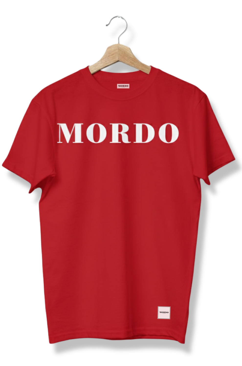 T-SHIRT KOSZULKA MORDO - Czerwona