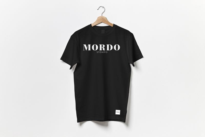 T-SHIRT KOSZULKA MORDO - Czarna