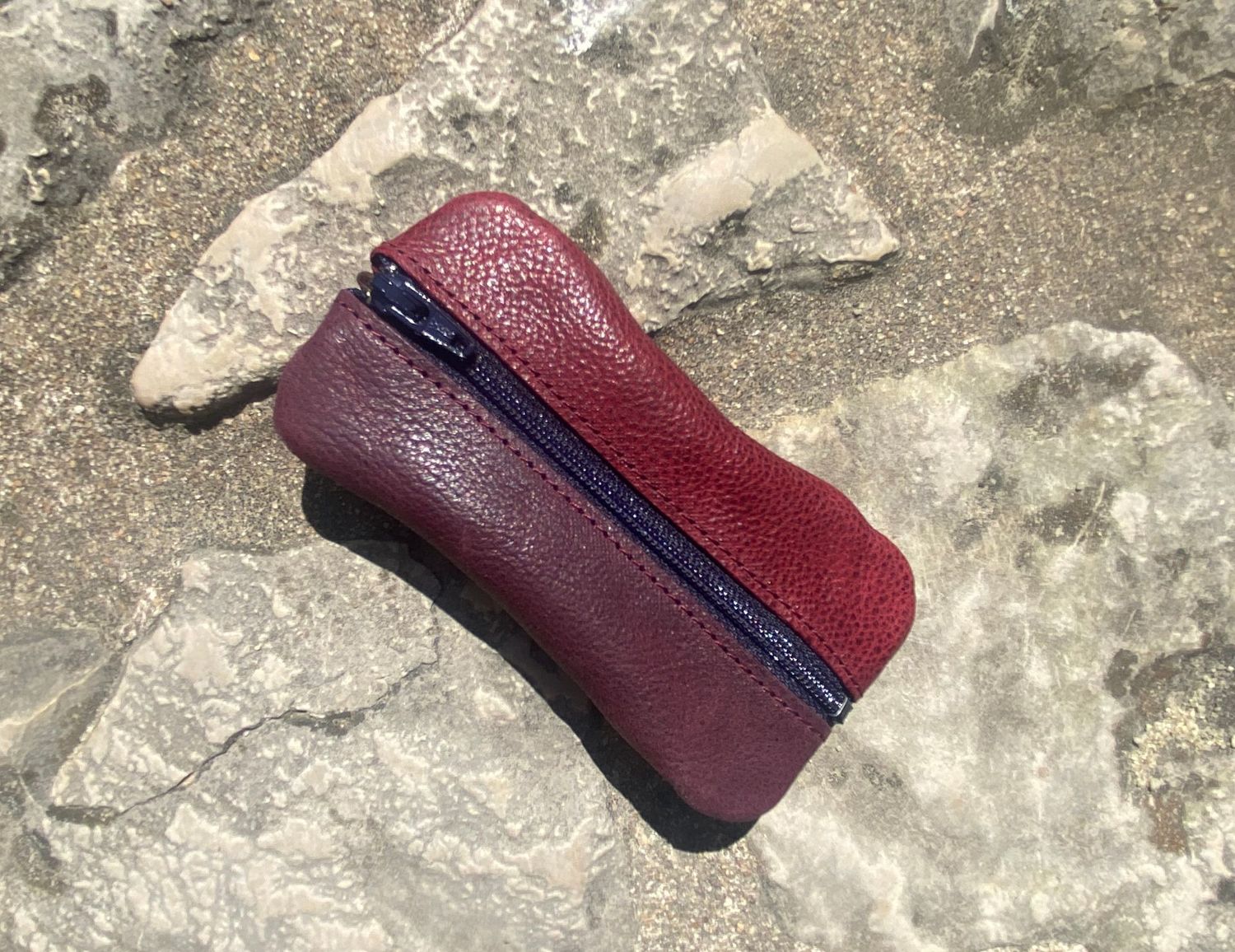 Joker double prune, rouille et bordeaux.