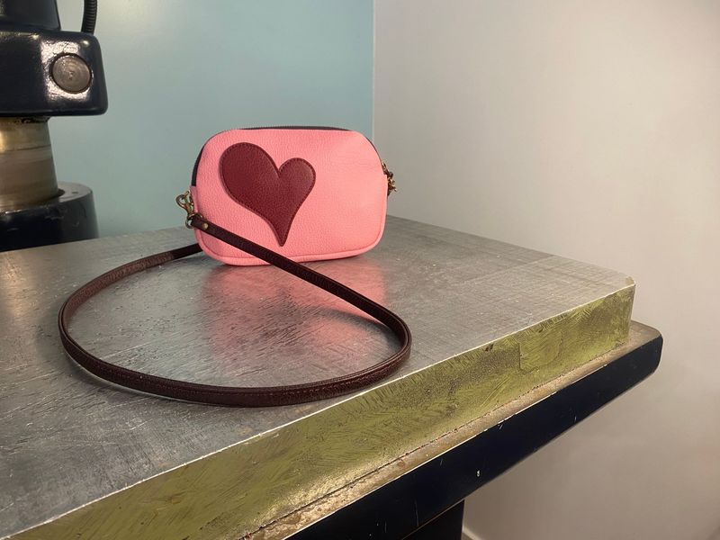 Rachel 3, buffle rose pâle.