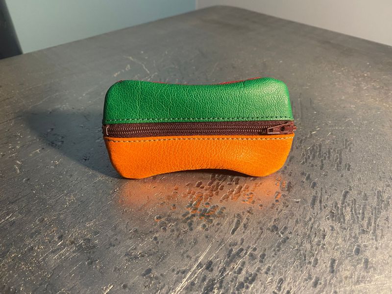 Joker double, rouge, orange et vert.