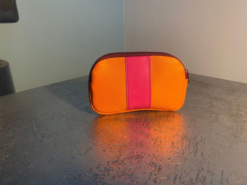 Roscoe orange et bande rose
