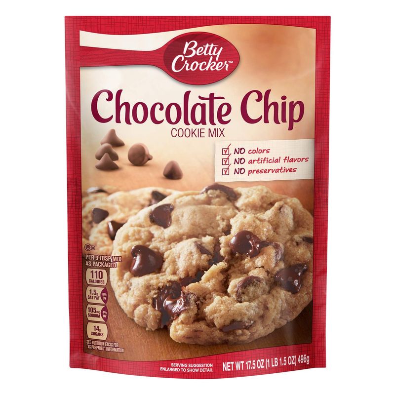 Betty Crocker Chocolate Chip Cookie Mix 496g