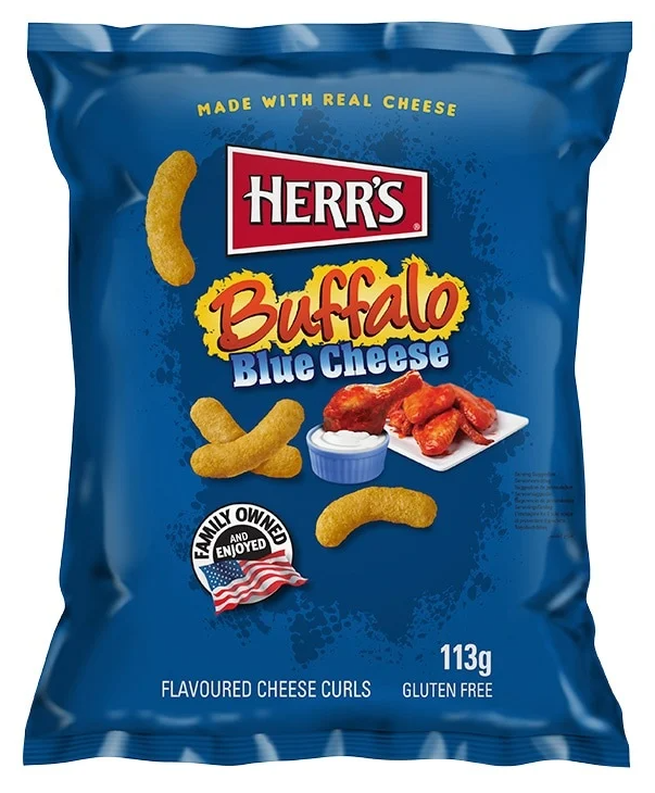 Herr's Buffalo Blue Cheese 113g