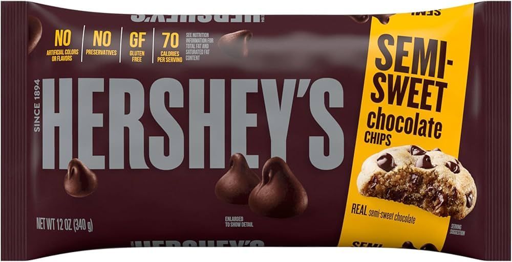 Hershey's Semi-sweet Chocolate Chips 340g
