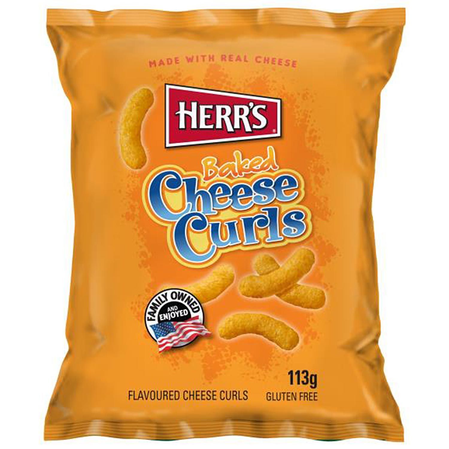 Herr's Cheese Curls 113g