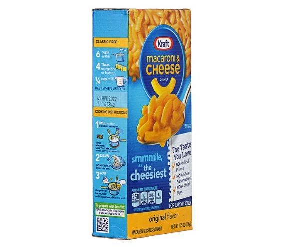 Kraft Mac & Cheese Dinner 206g