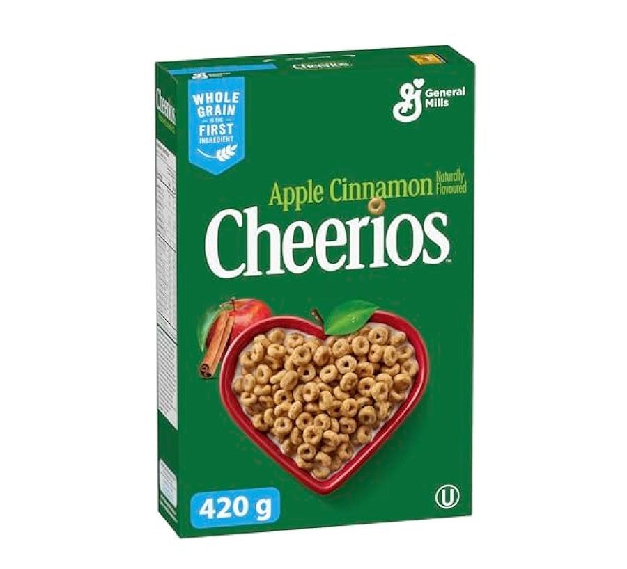 Cereal Cheerios Apple Cinnamon