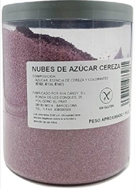 Azúcar para hacer nubes de azúcar de sabores