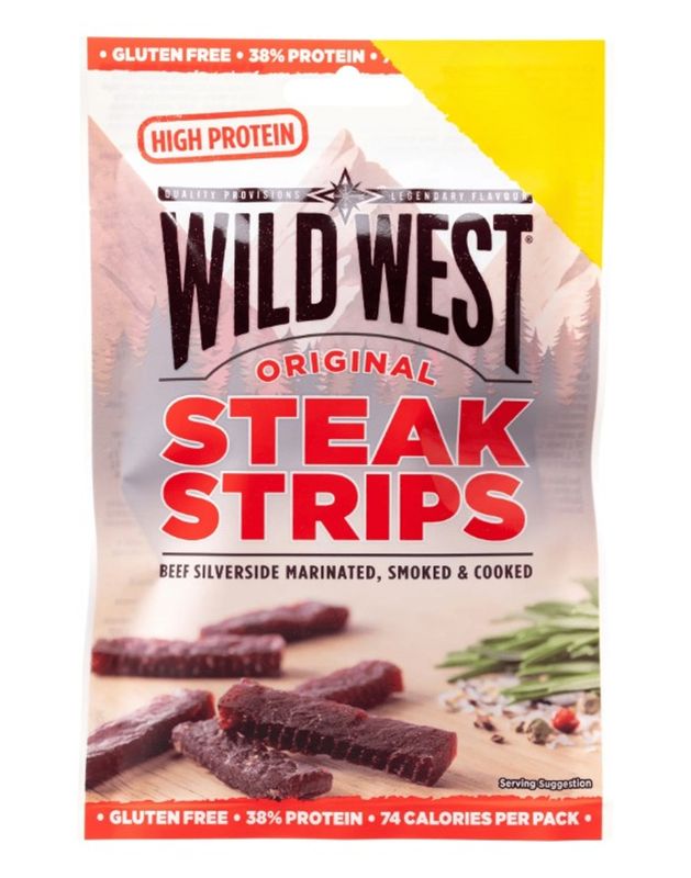 Wild West Original Steak Strips 25g