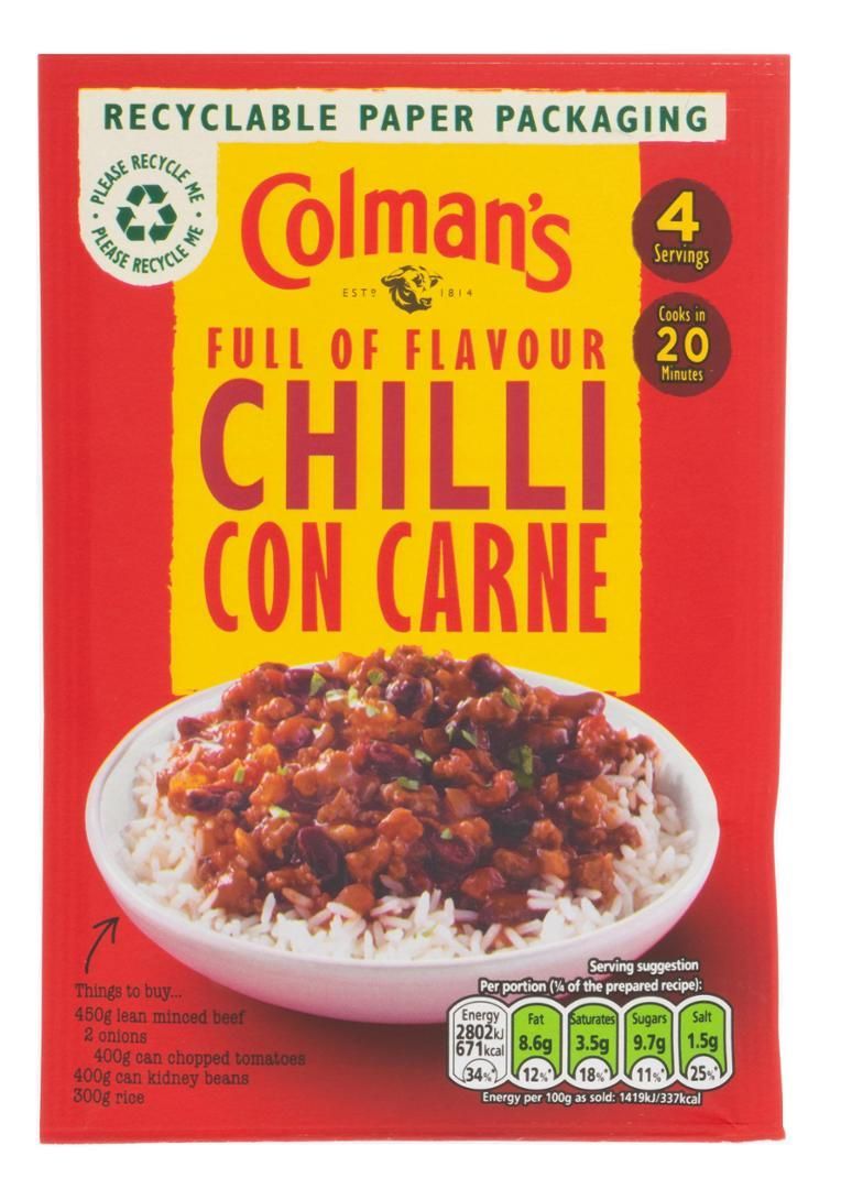 Colman's Chilli con Carne