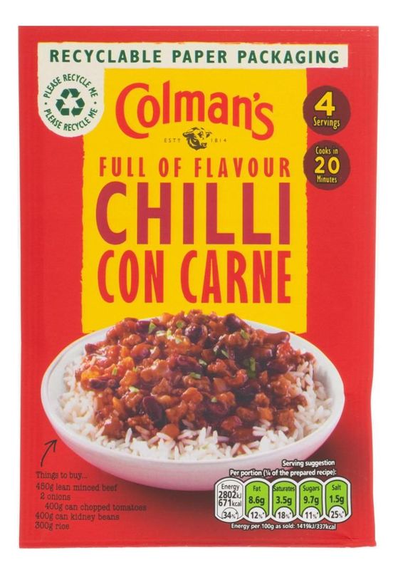 Colman's Chilli con Carne