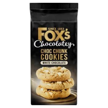 Fox's Choc Chunk Cookies White Chocolate