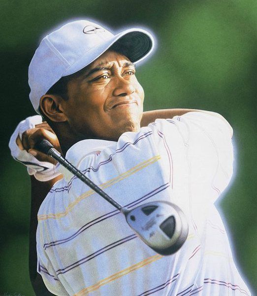 Tiger Woods Limited Edition Print