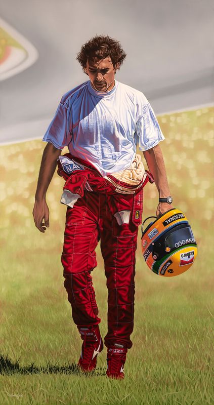 Ayrton Senna da Silva Limited Edition Print