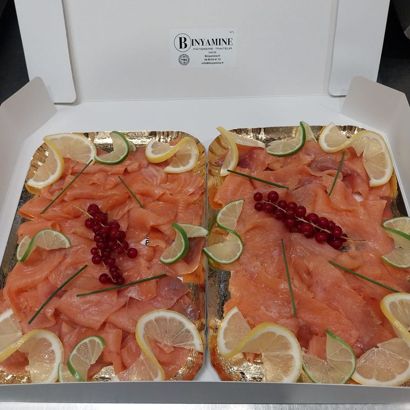 Plateau de Saumon fumé