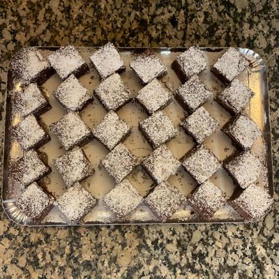 Plateau de brownies