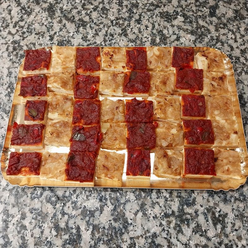 Plateau Pizza Pissaladière