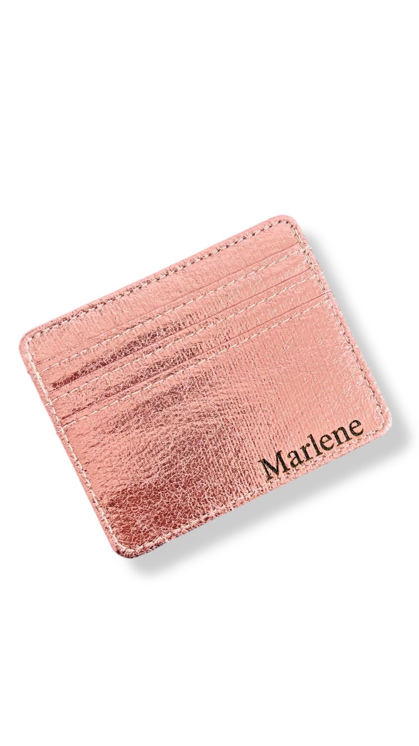 Tarjetero Metalizado