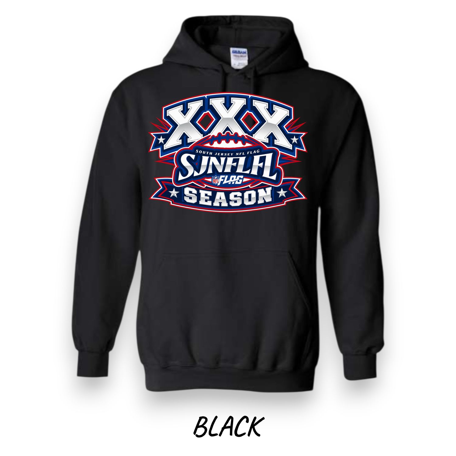 SJNFL 30th Season Hoodie