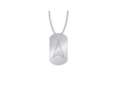 SPACE FOCE ONE DOG TAG
