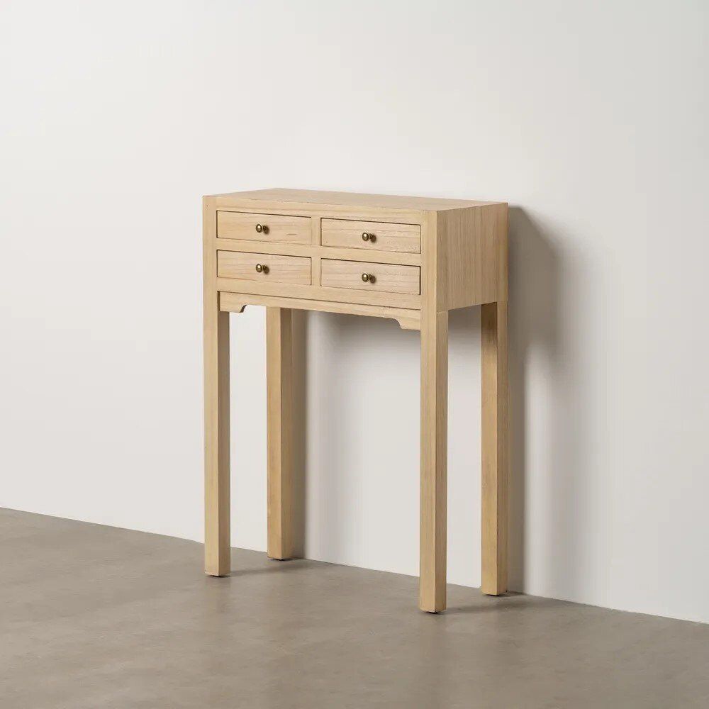 CONSOLA NATURAL DM MADERA