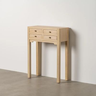 CONSOLA NATURAL DM MADERA