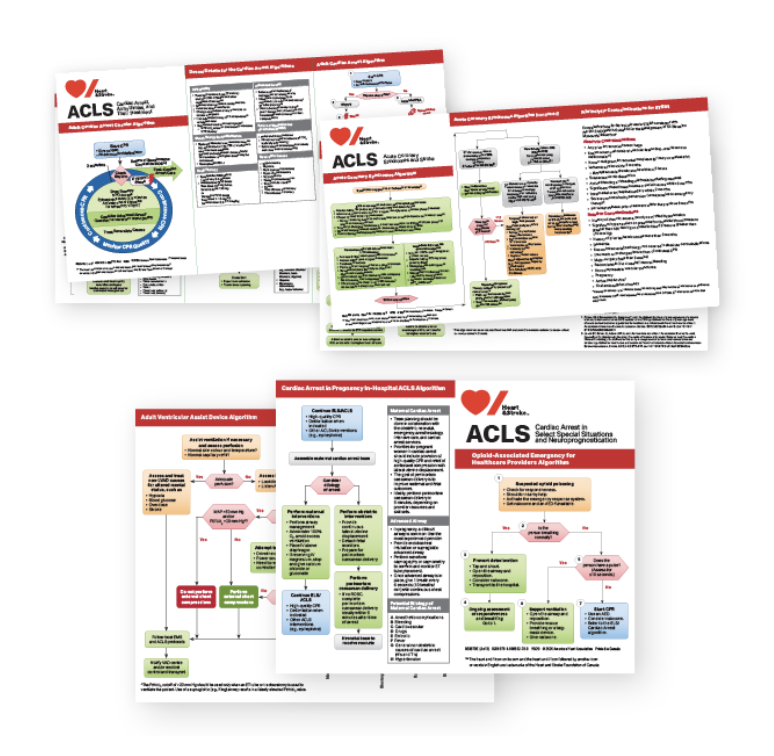 2020 ACLS pocket reference cards