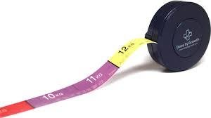 Dose By Growth Retractable Pediatric Vitals Tape