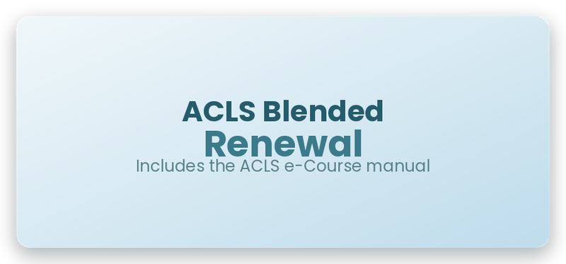 ACLS Blended Renewal (1 Day) Nanaimo