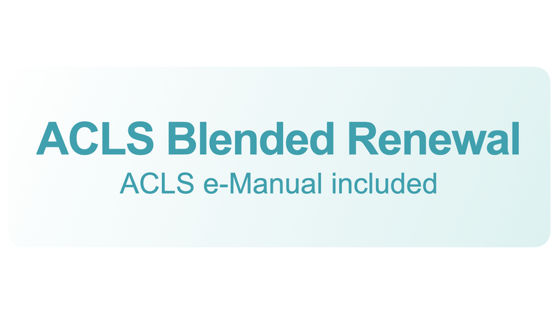 ACLS Blended Renewal (1 Day) Nanaimo