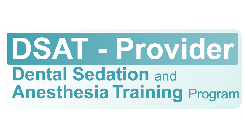 The Dental Sedation and Anesthesia Training program (DSATp)