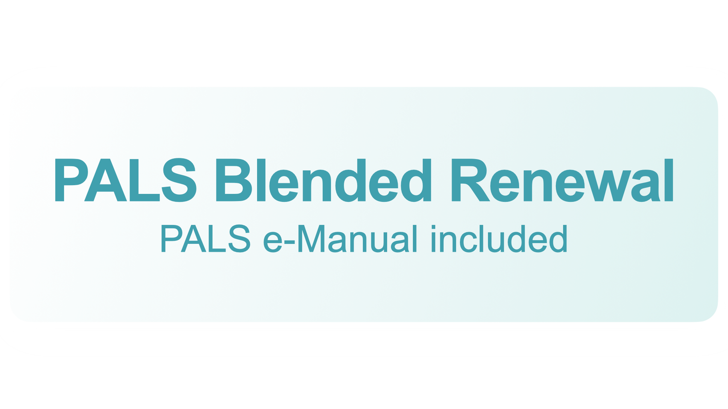 PALS Blended Renewal (1 Day) Nanaimo
