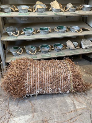 Pine Straw "ROUND" (2+ Bales=1 Round) Pine Straw "ROUND" (2+ Bales=1 Round)